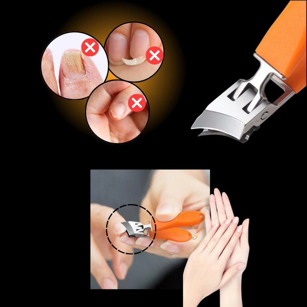 Precision Wide-Jaw Nail Clipper