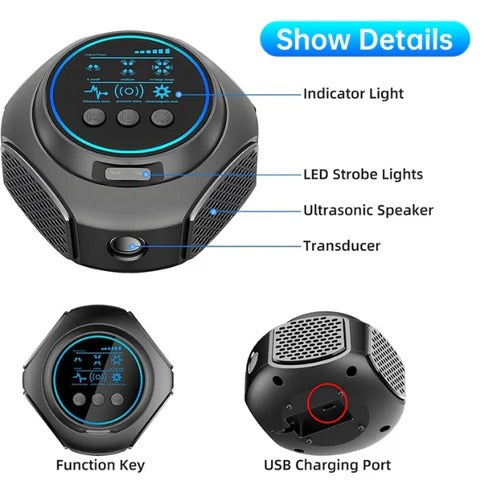 Ultrasonic Spider Repeller – Safe & Effective Pest Control Device