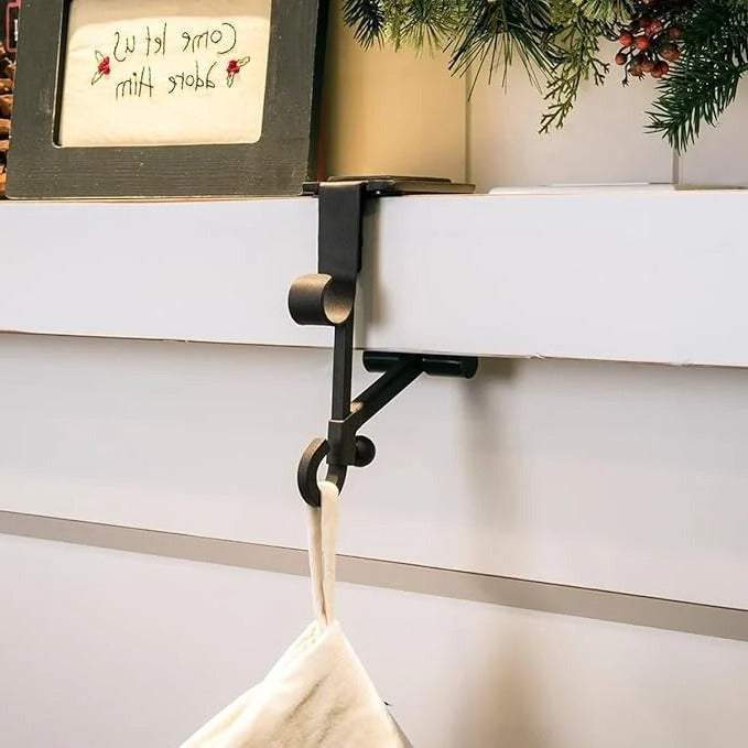 Garland Christmas Stocking Holders for Mantle – Strong & Stylish Holiday Hangers