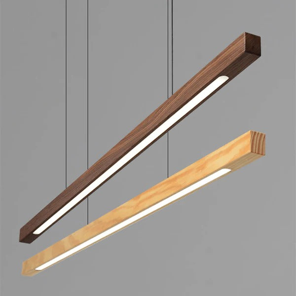 Modern Wooden LED Pendant Light