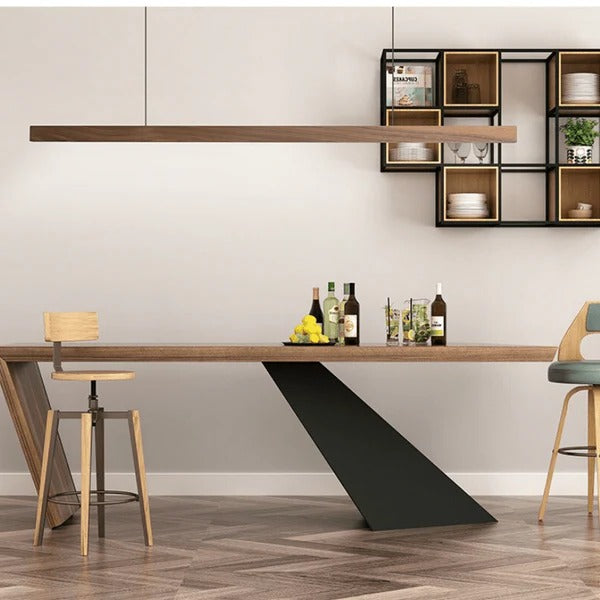 Modern Wooden LED Pendant Light
