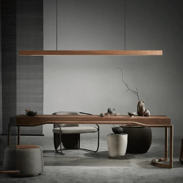 Modern Wooden LED Pendant Light