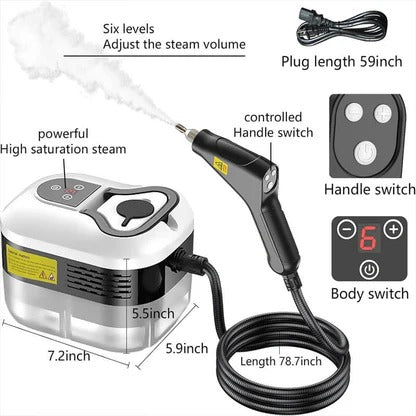 Portable High-Pressure Steam Cleaner