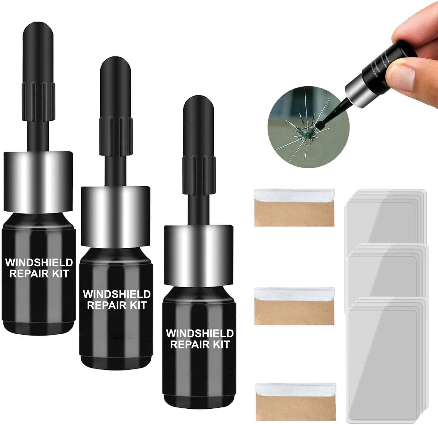 CrystalClear Windshield Repair Kit