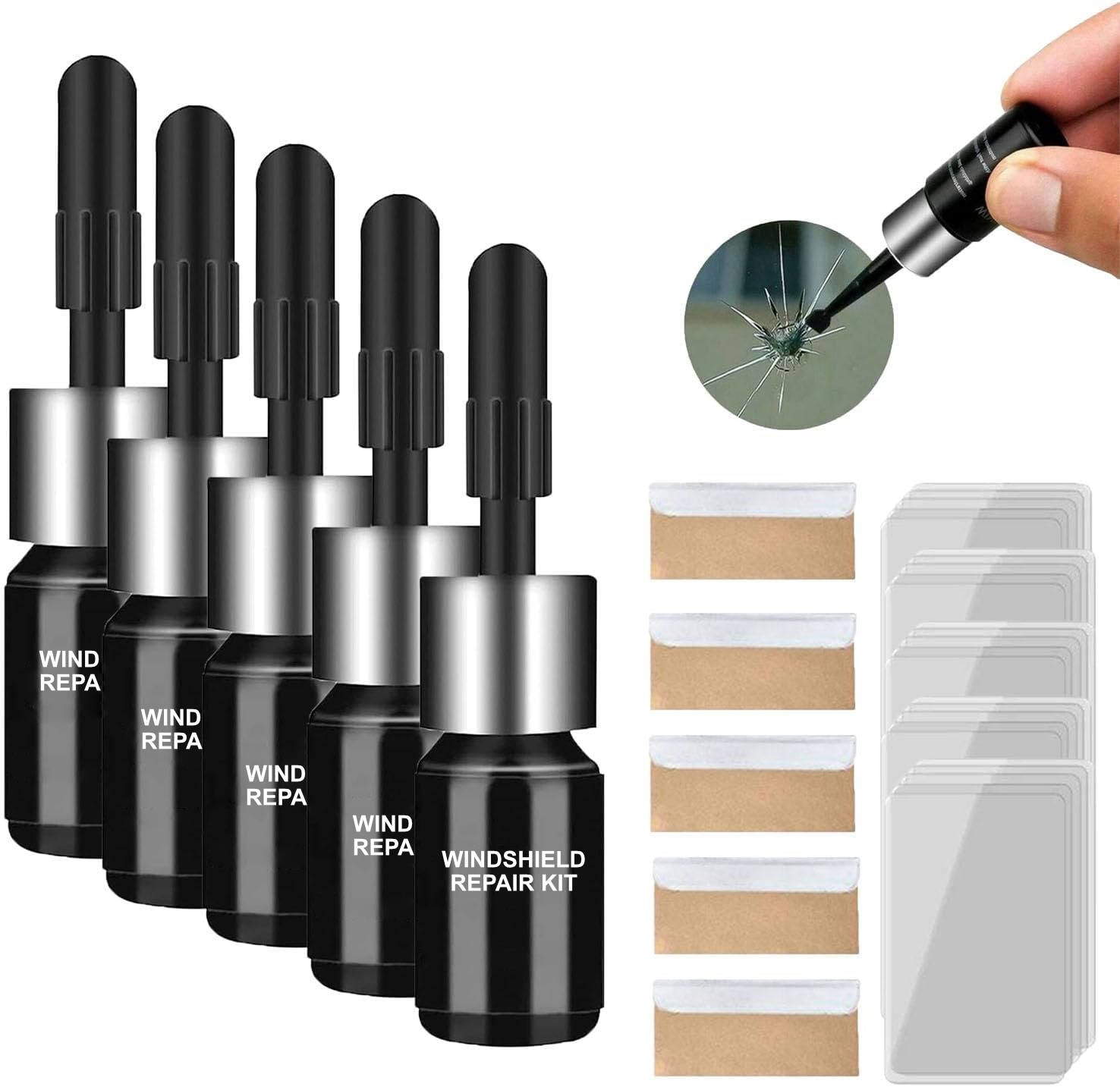 CrystalClear Windshield Repair Kit