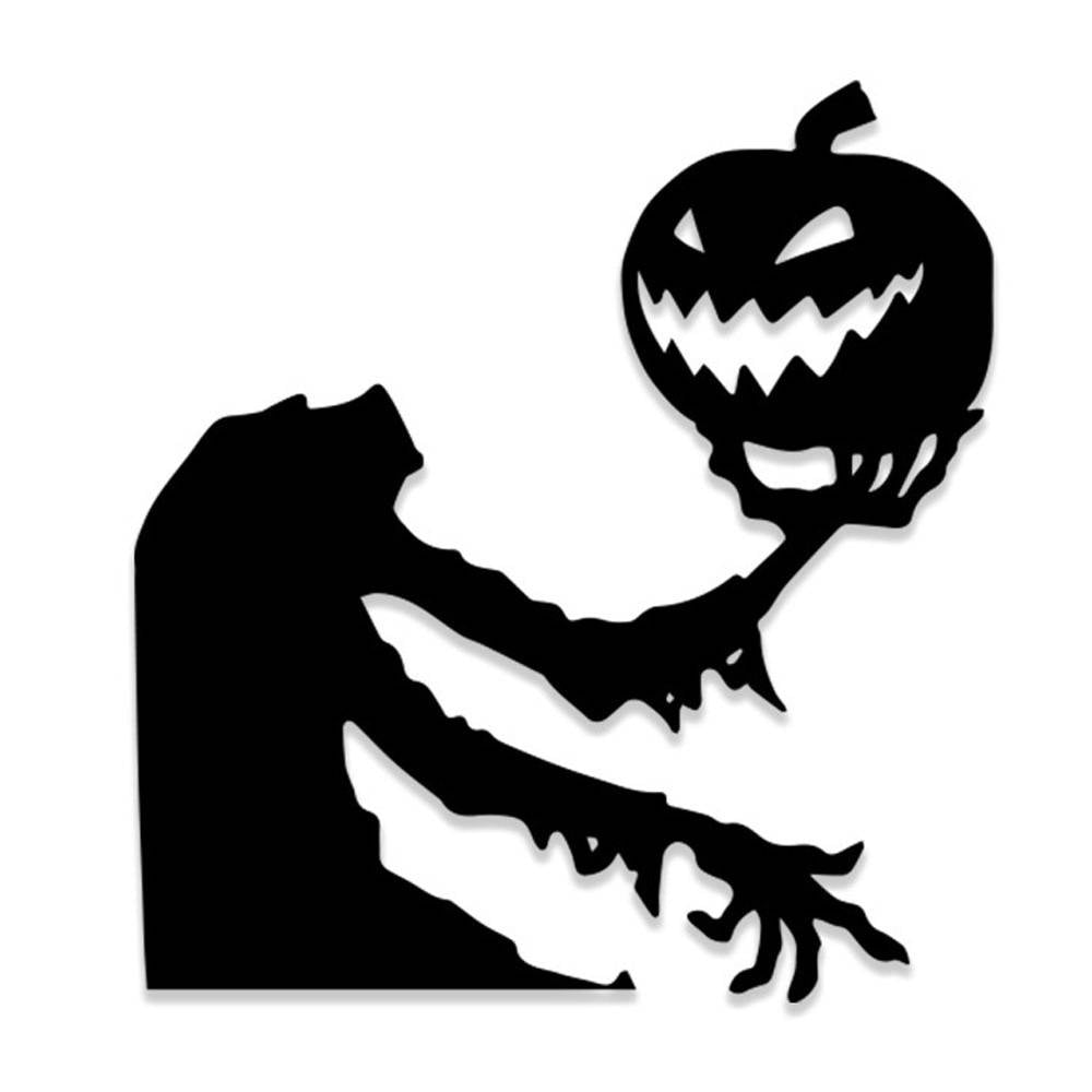 Creepy Window Silhouette Stickers