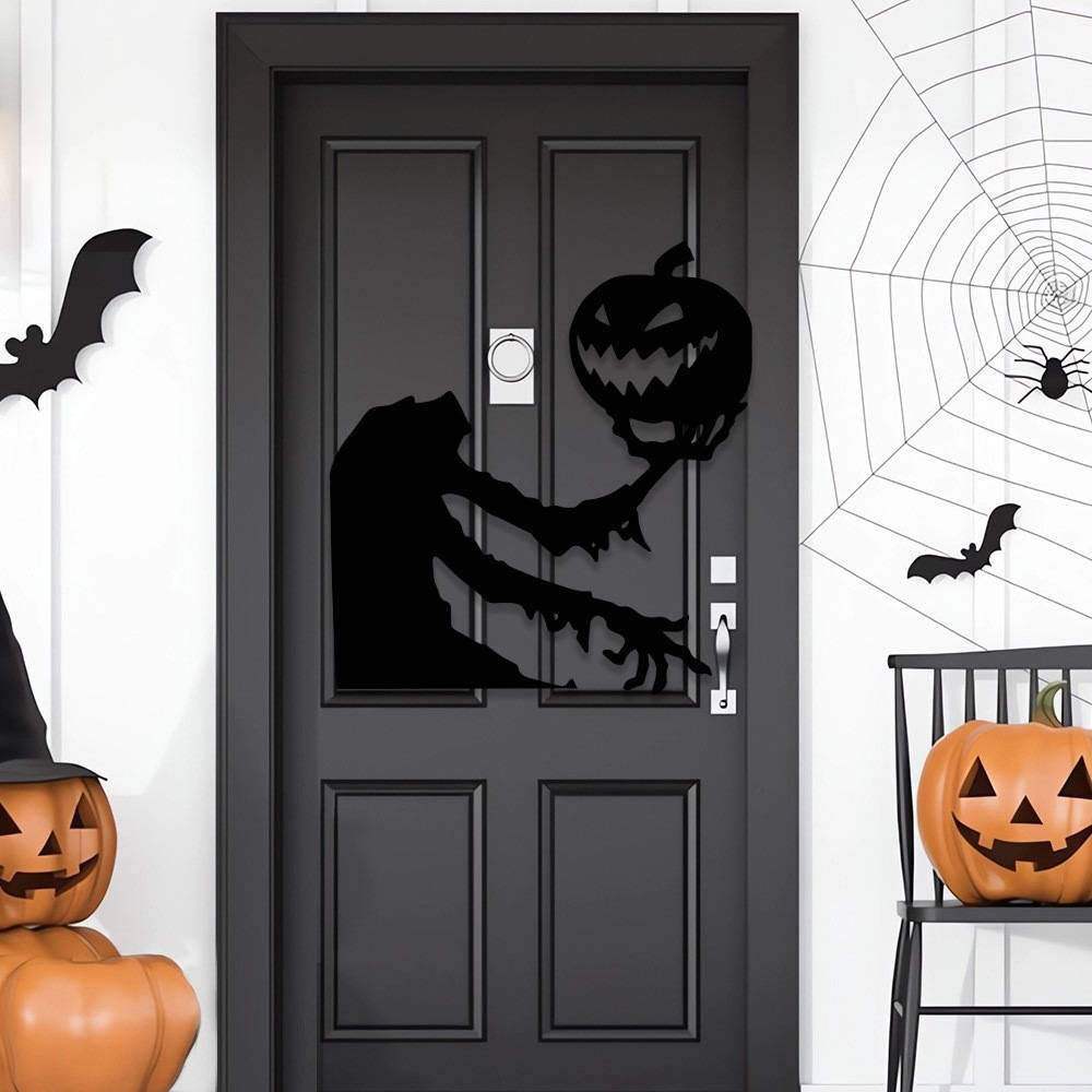 Creepy Window Silhouette Stickers