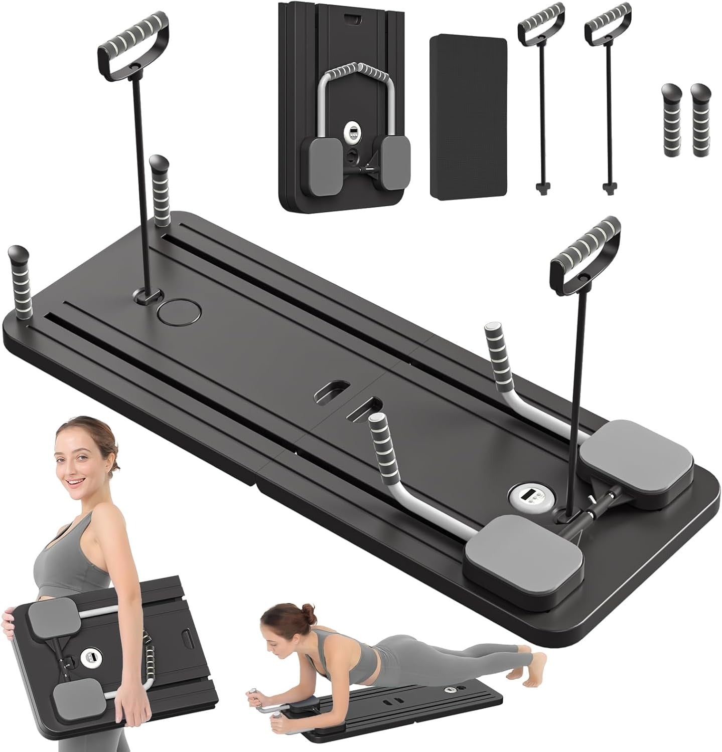 Portable Pilates Reformer Board – Full-Body Workout Anywhere