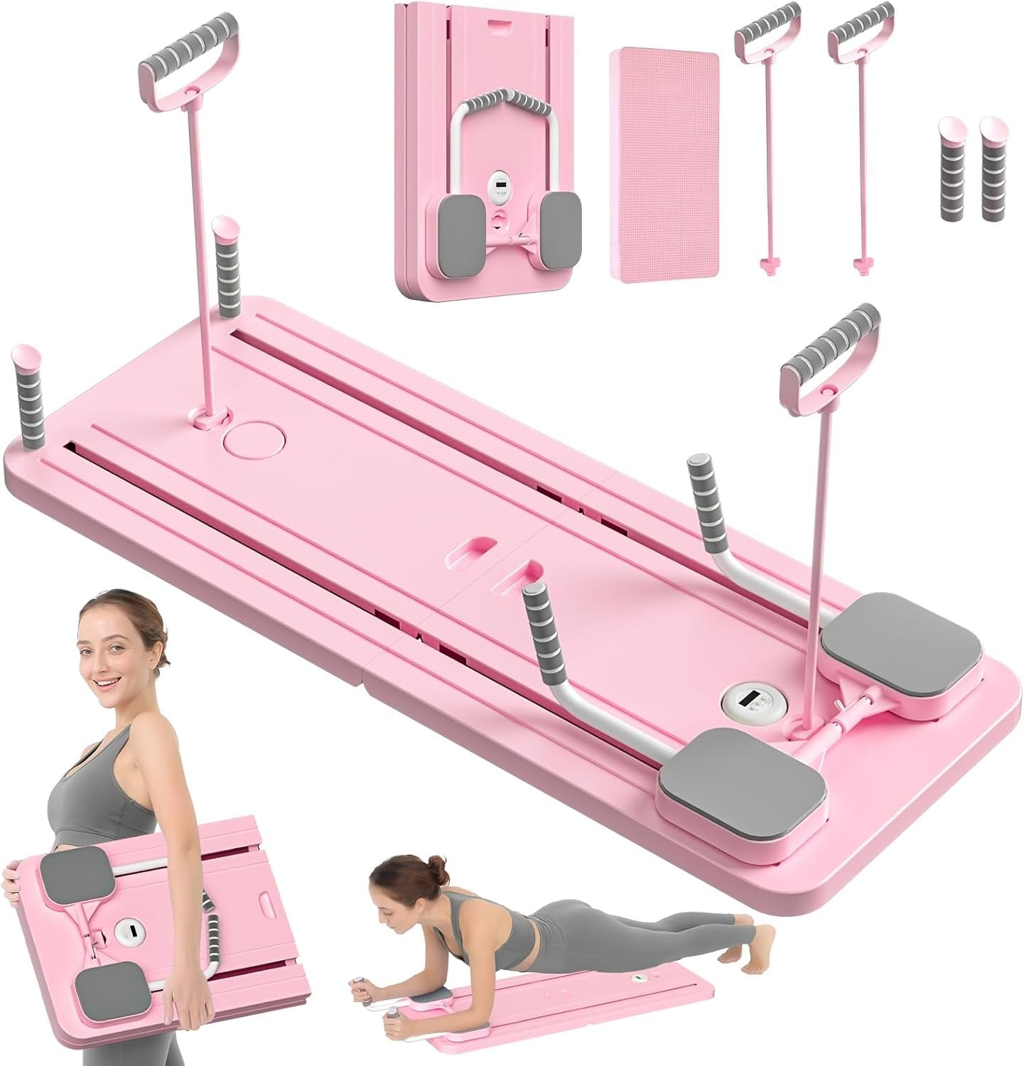 Portable Pilates Reformer Board – Full-Body Workout Anywhere
