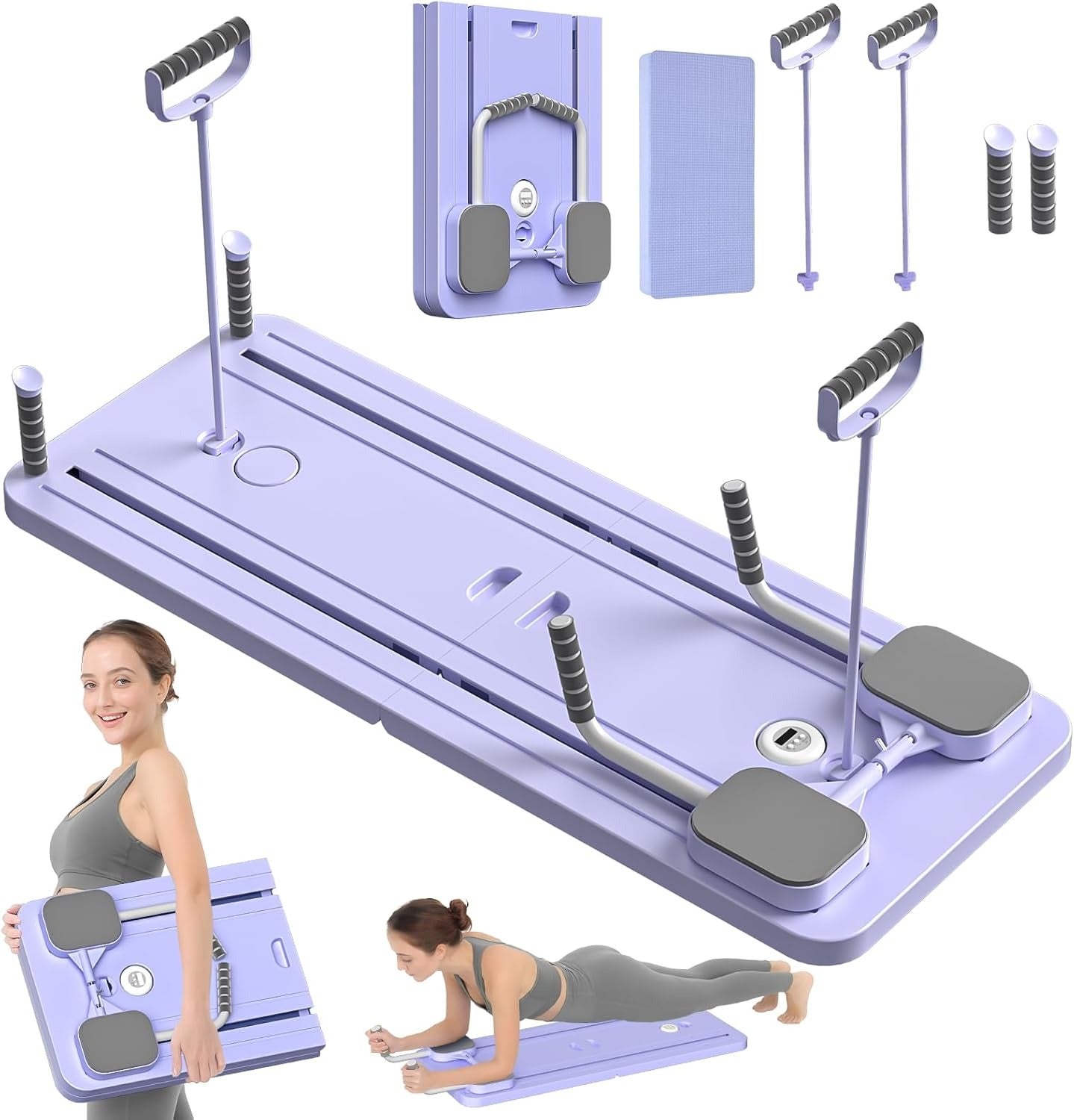 Portable Pilates Reformer Board – Full-Body Workout Anywhere