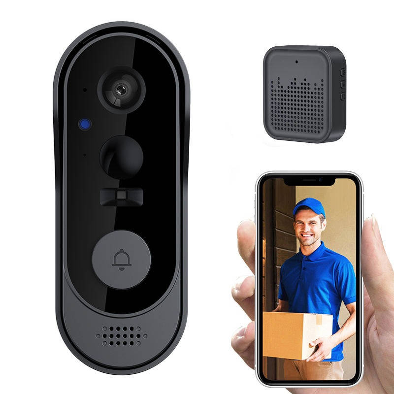 Wireless Smart Video Doorbell – HD, Night Vision, No Subscription