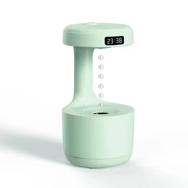 Small Humidifier with LED Display – Quiet Air Moisturizer for Home & Office