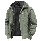 Outdoor Fleece-Lined Rugged Work Jacket