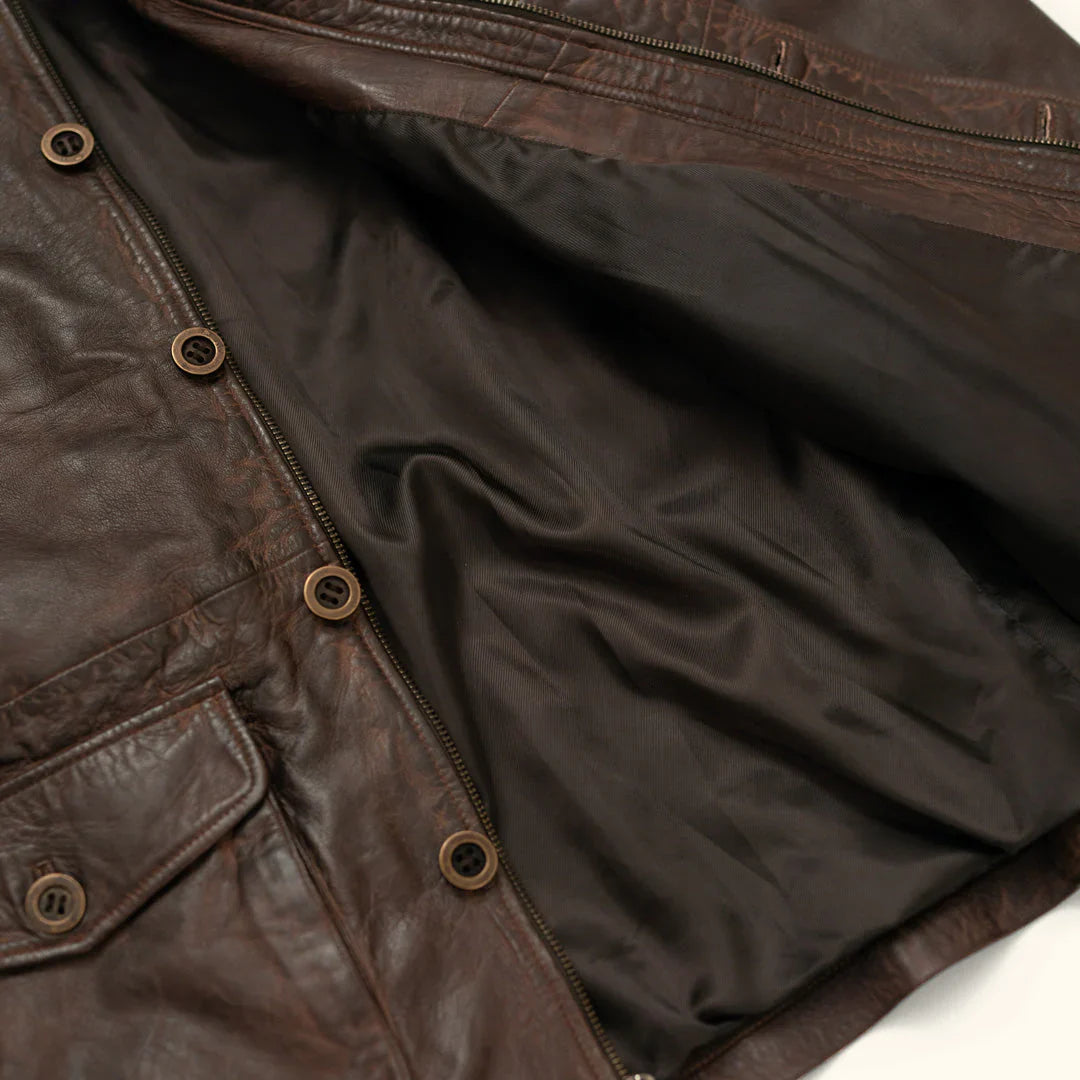 Men’s Weston Leather Barn Jacket