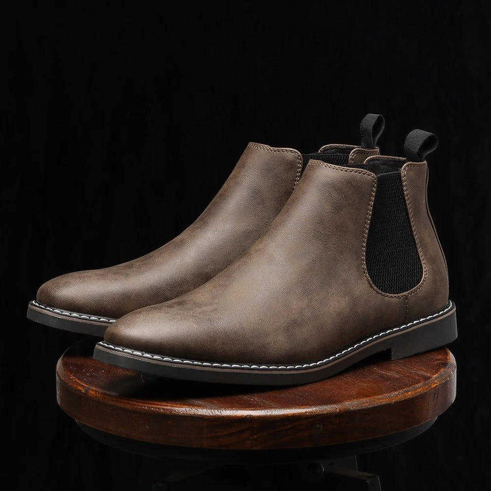 Madrid Leather Chelsea Boots