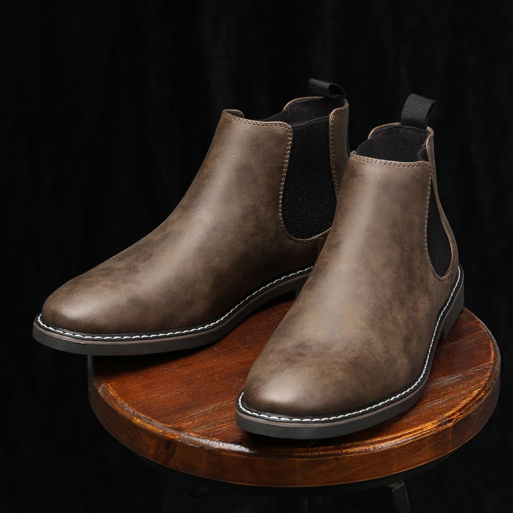 Madrid Leather Chelsea Boots
