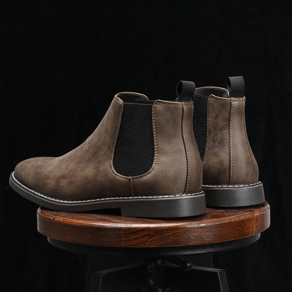 Madrid Leather Chelsea Boots