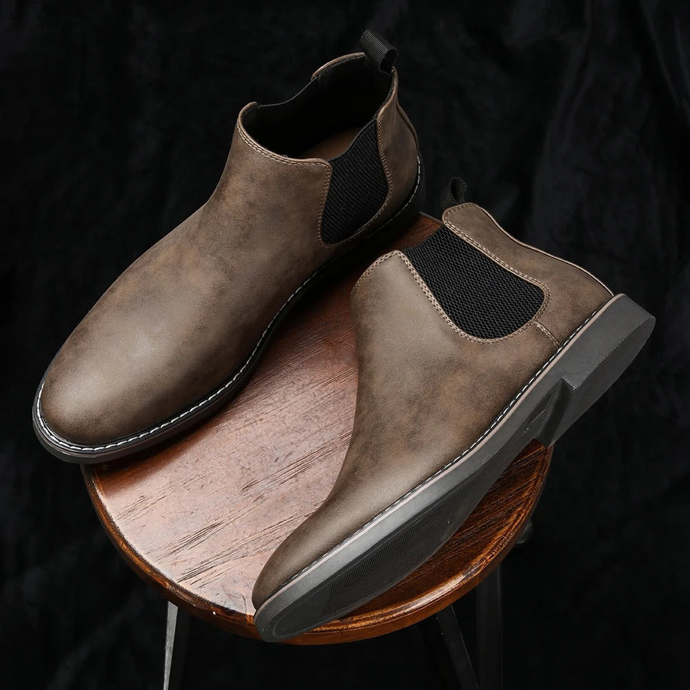 Madrid Leather Chelsea Boots