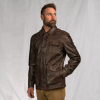Men’s Weston Leather Barn Jacket