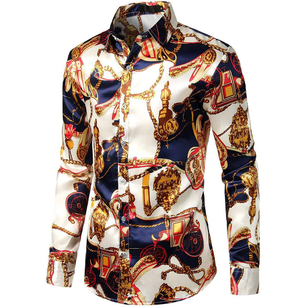 Arden Printed Silk Shirt