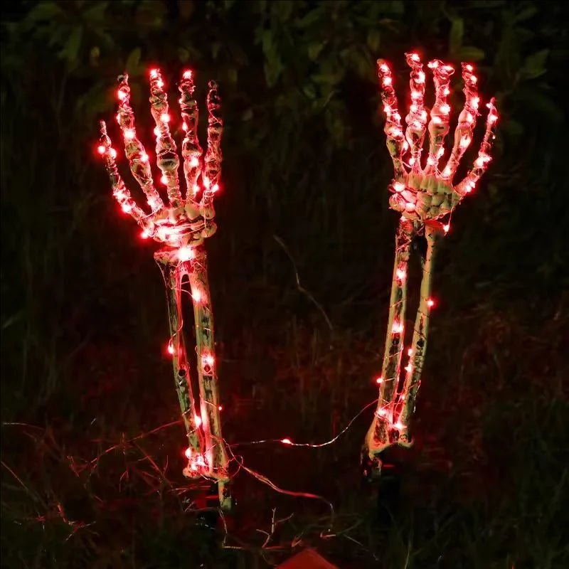Skeleton Hand Solar Lights