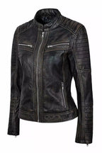 Ravenna Moto Leather Jacket