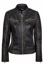 Ravenna Moto Leather Jacket