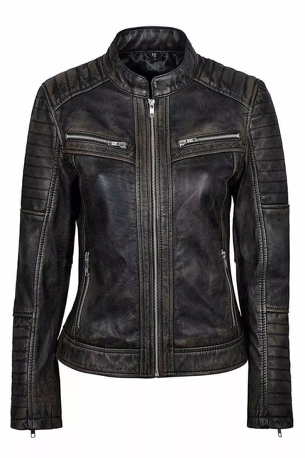 Ravenna Moto Leather Jacket