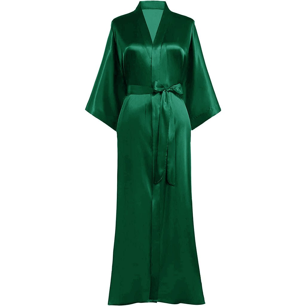 Amélie Silk Kimono Robe