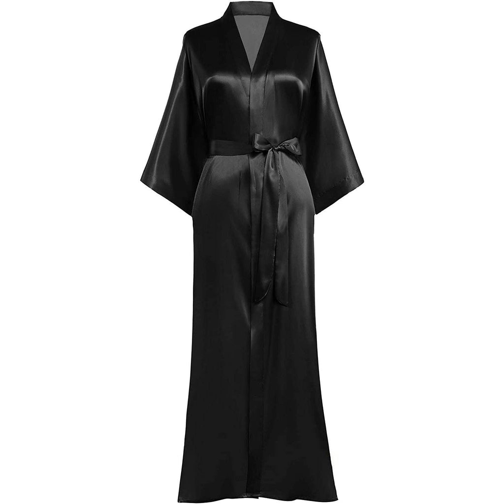 Amélie Silk Kimono Robe