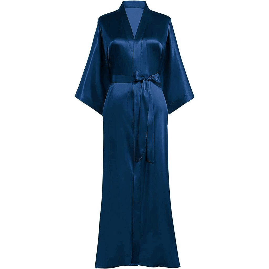 Amélie Silk Kimono Robe