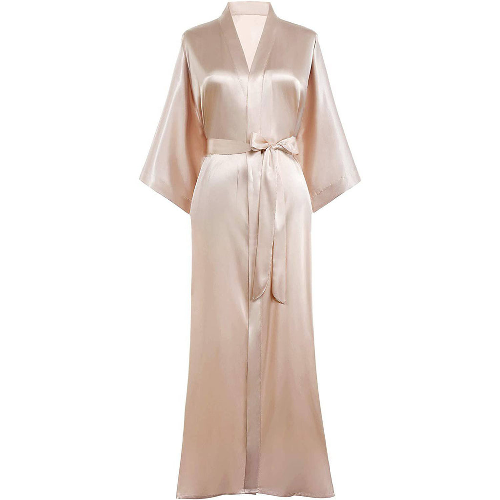 Amélie Silk Kimono Robe