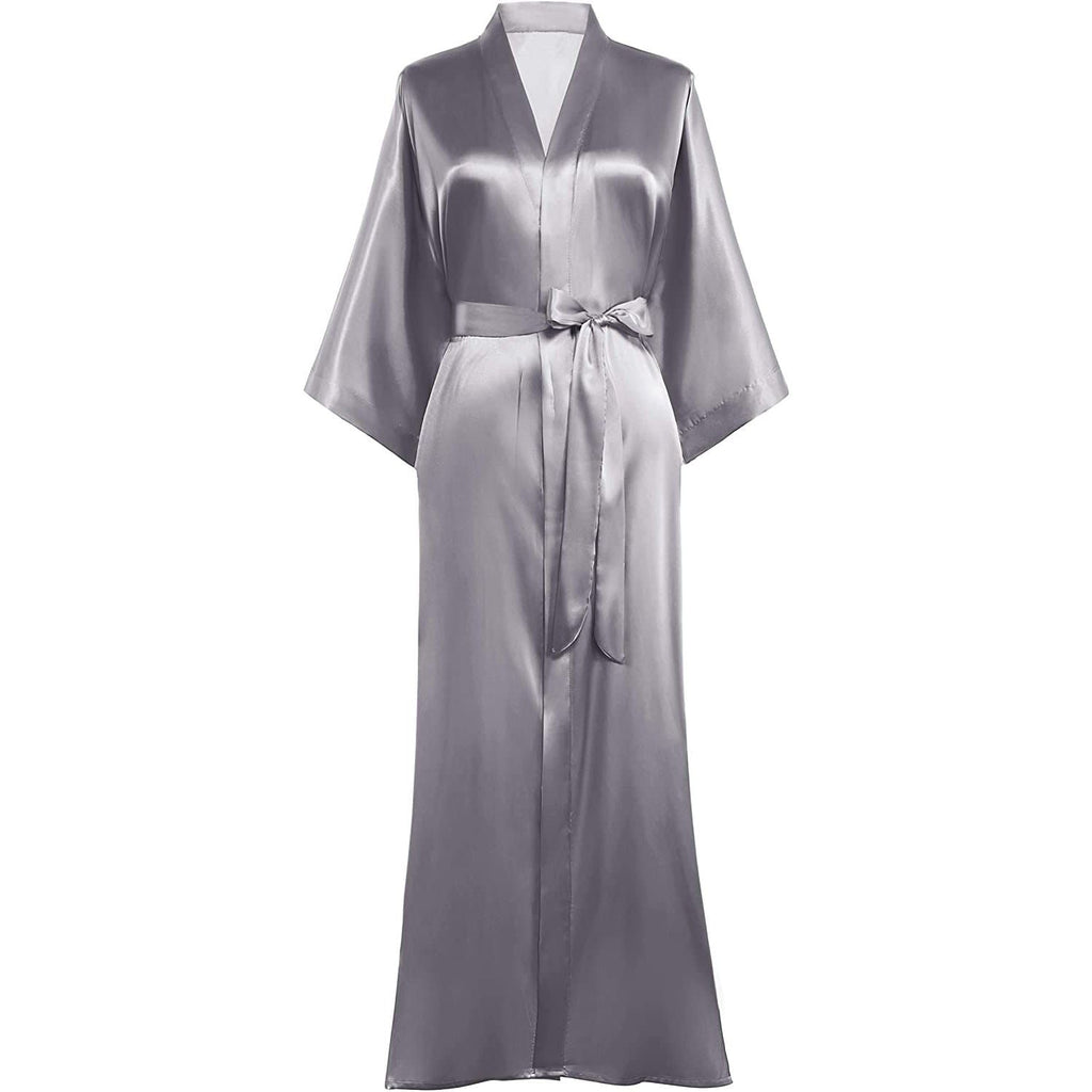 Amélie Silk Kimono Robe