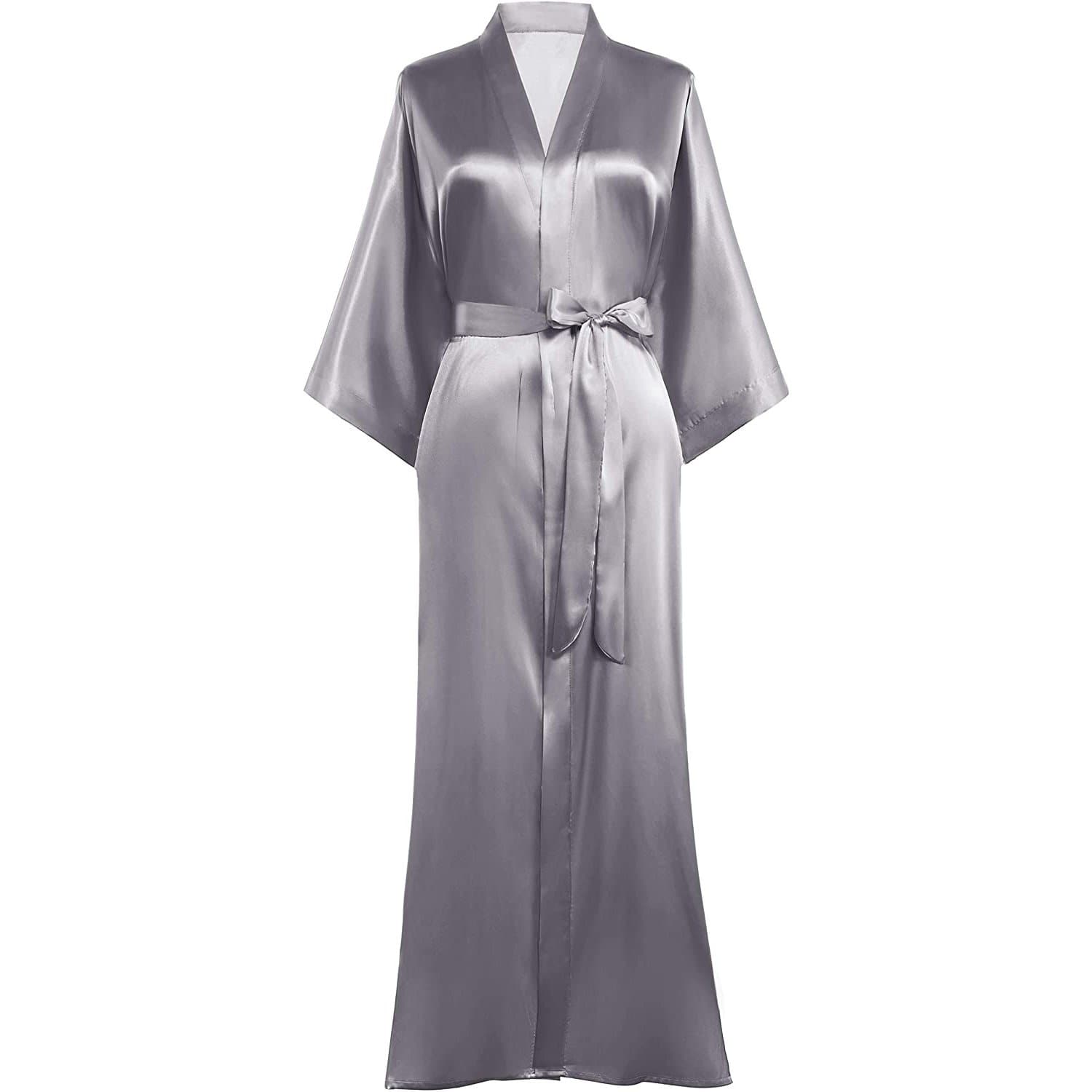 Amélie Silk Kimono Robe