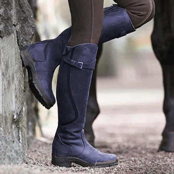 Raven Tall Riding Boots